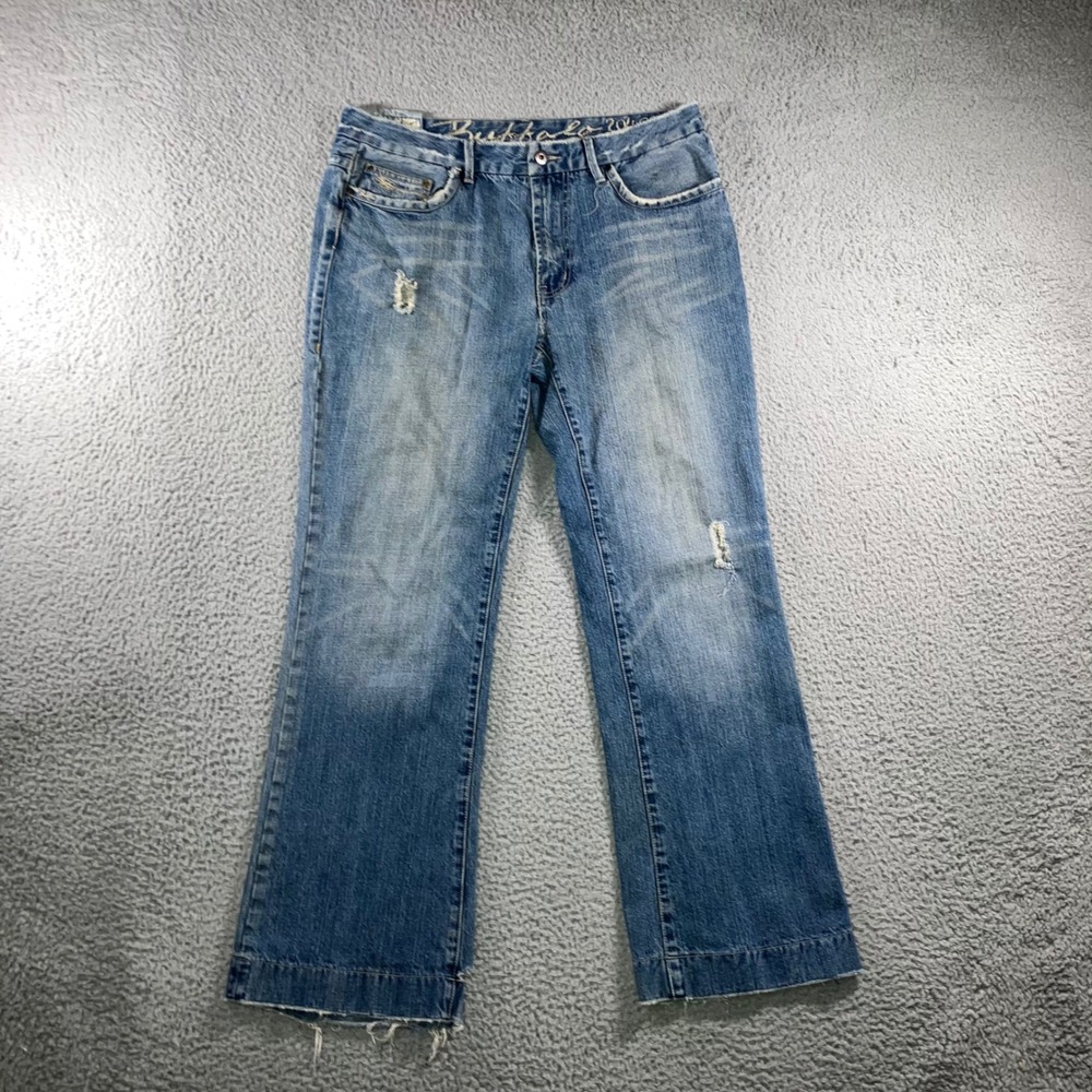 Vtg Buffalo David Bitton Kurt Limited Edition Numbered Jeans Men 38 Baggy Fit 36